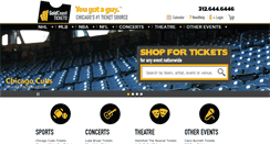 Desktop Screenshot of goldcoasttickets.com