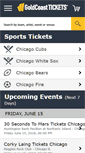 Mobile Screenshot of goldcoasttickets.com