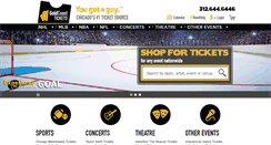Desktop Screenshot of dev.goldcoasttickets.com